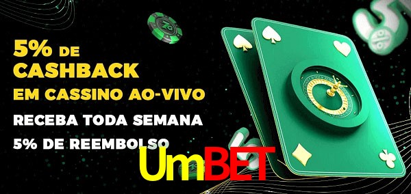 Promoções do cassino ao Vivo Umbet